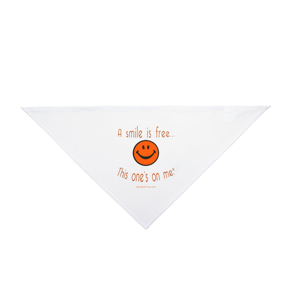 Comforting Pet Bandana PMPKN Smile