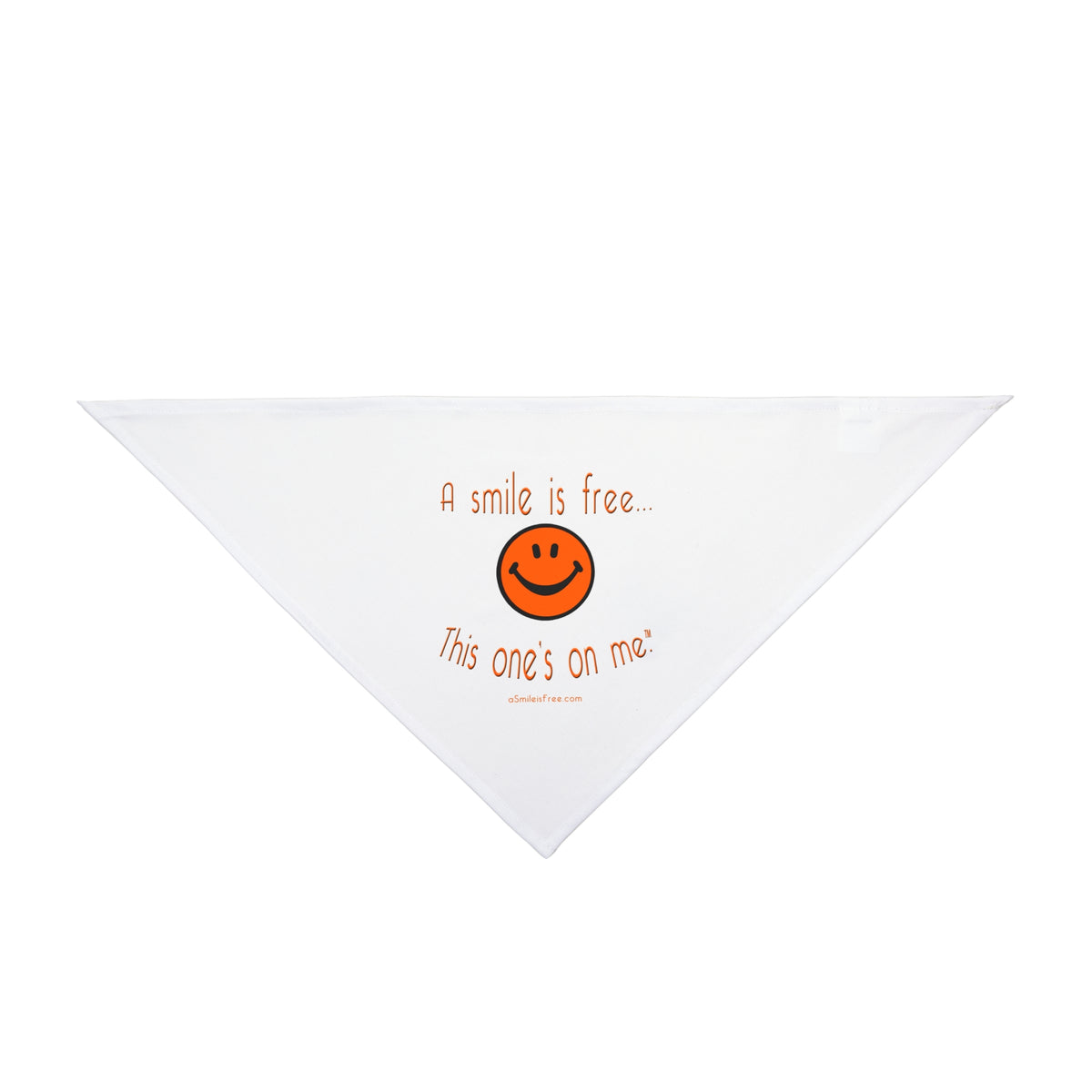 Comforting Pet Bandana PMPKN Smile