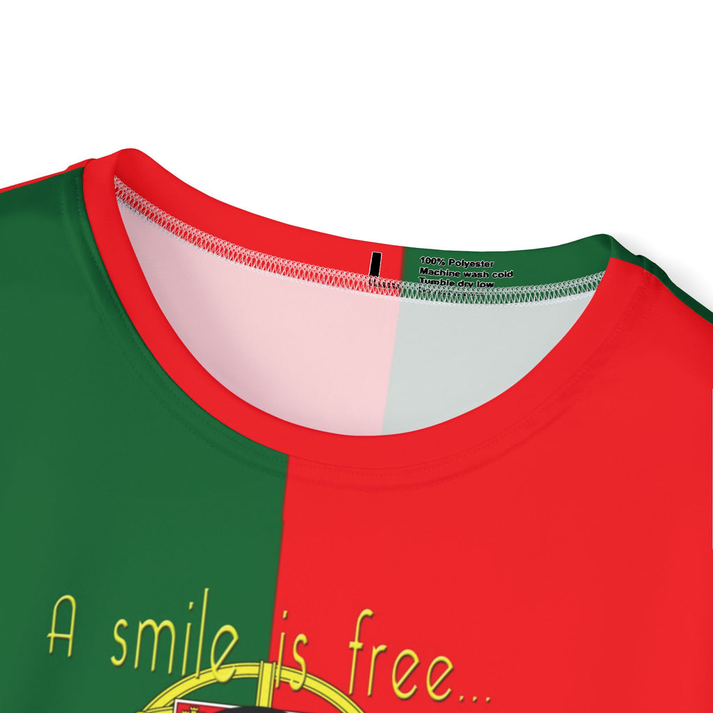 Colorful Men's Sports Jersey Smile Portugal