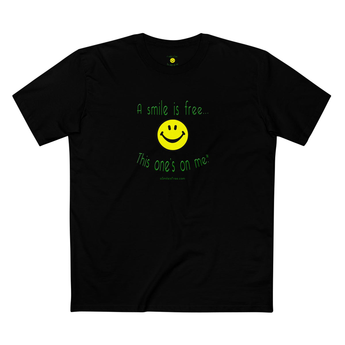 A Smile is Free Tee Smile Jamaica - YGB