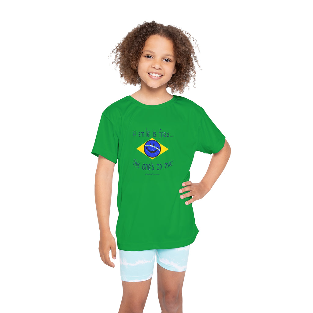 Joga Bonito Kids Sports Jersey - Smile Brazil