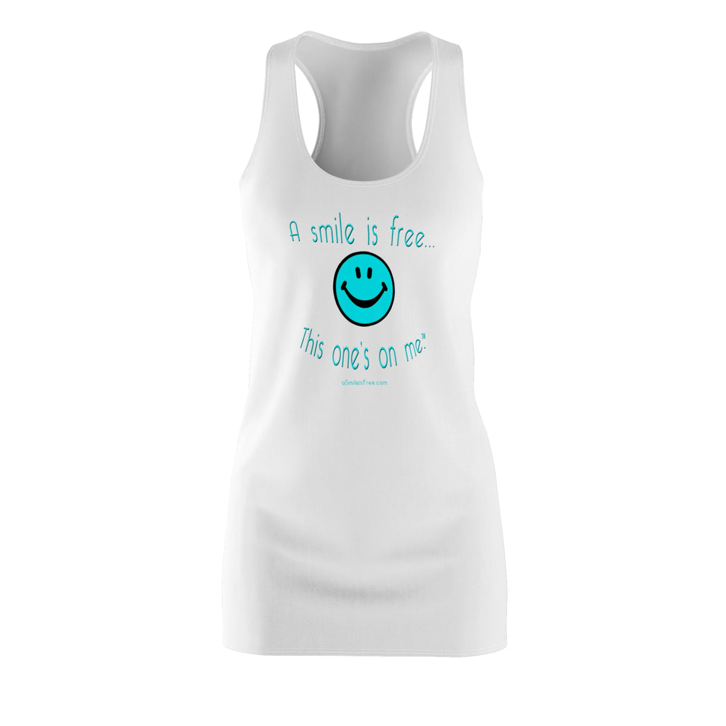 Comfy Women's Cut & Sew Racerback Dress AQS