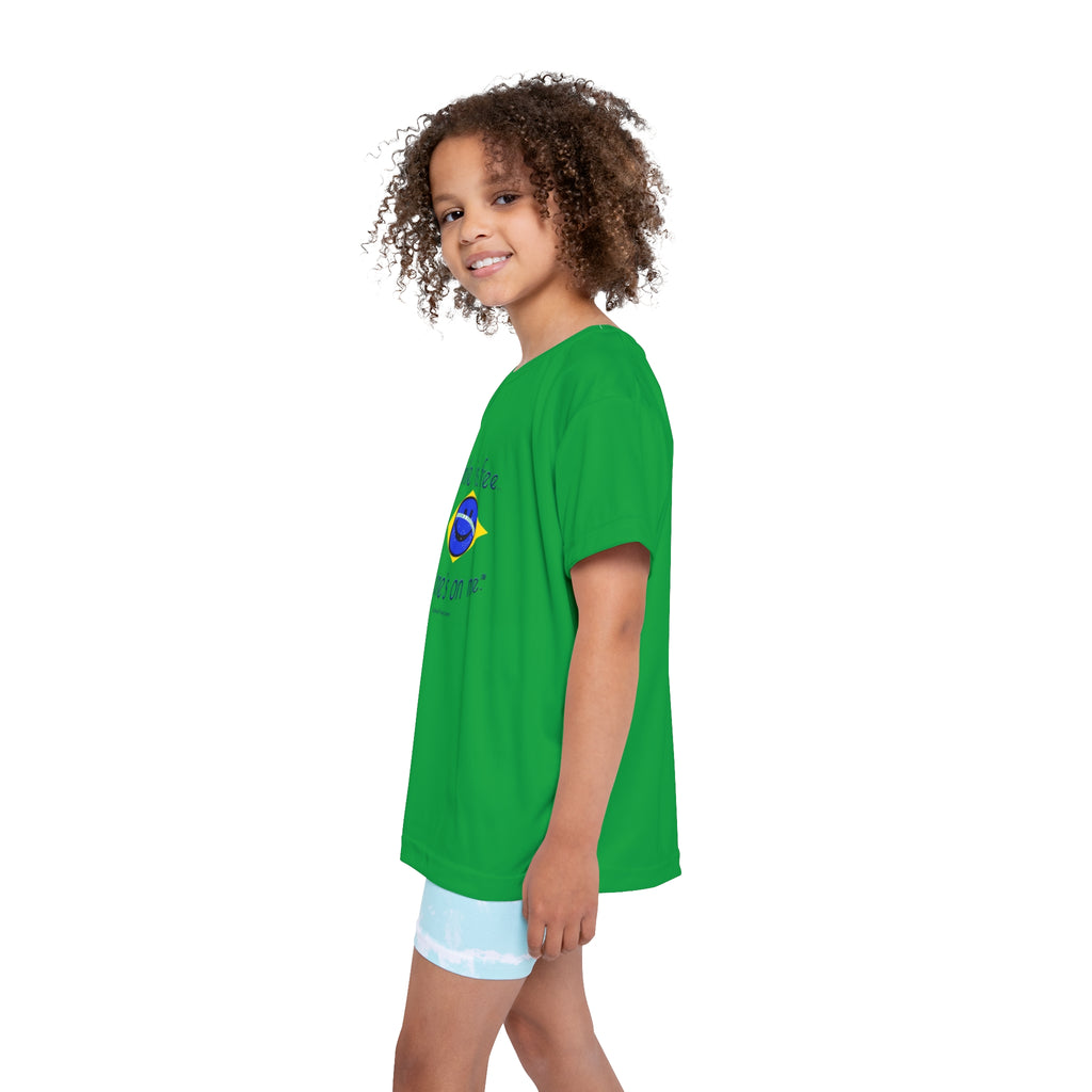 Joga Bonito Kids Sports Jersey - Smile Brazil