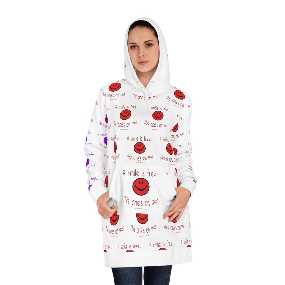 Fun Women's Hoodie Dress RS/PRPLS