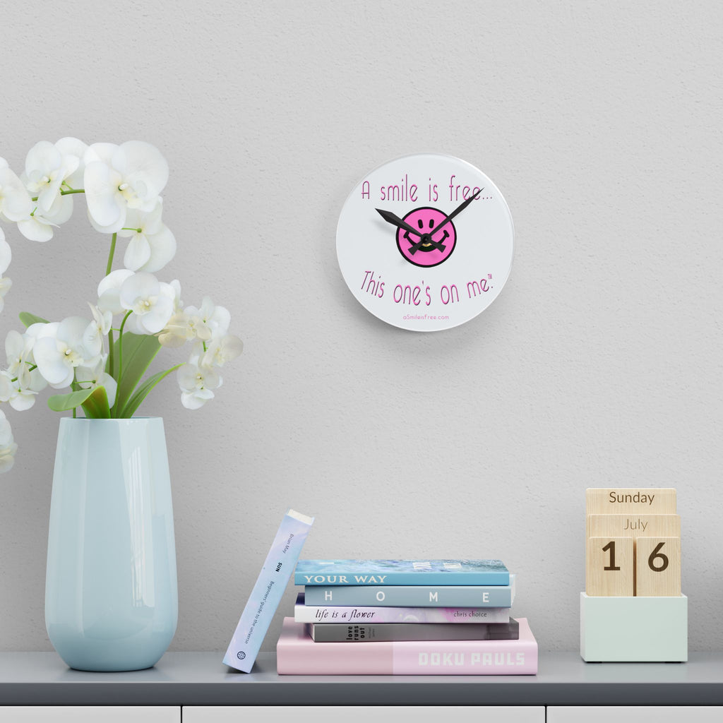 Acrylic Wall Clock PS