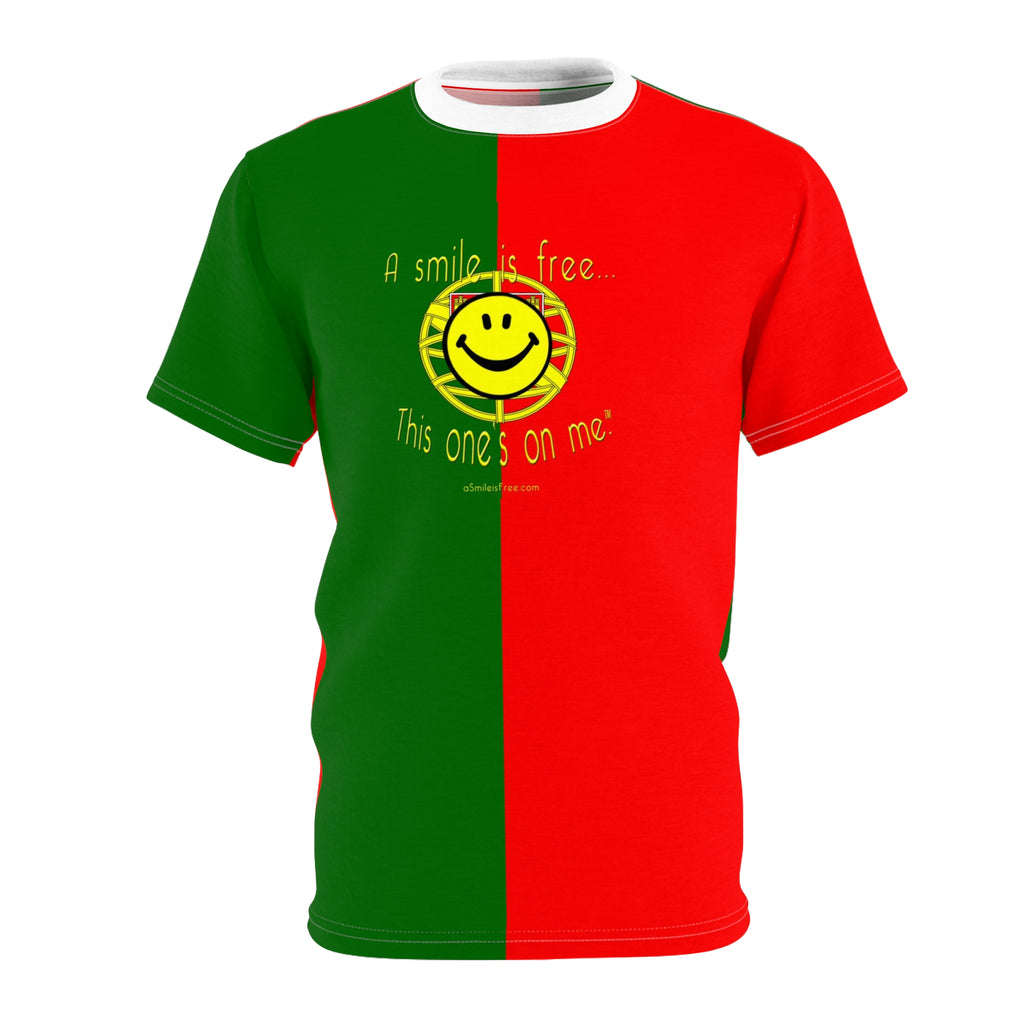 Stylish Unisex Cut & Sew Tee Smile Portugal