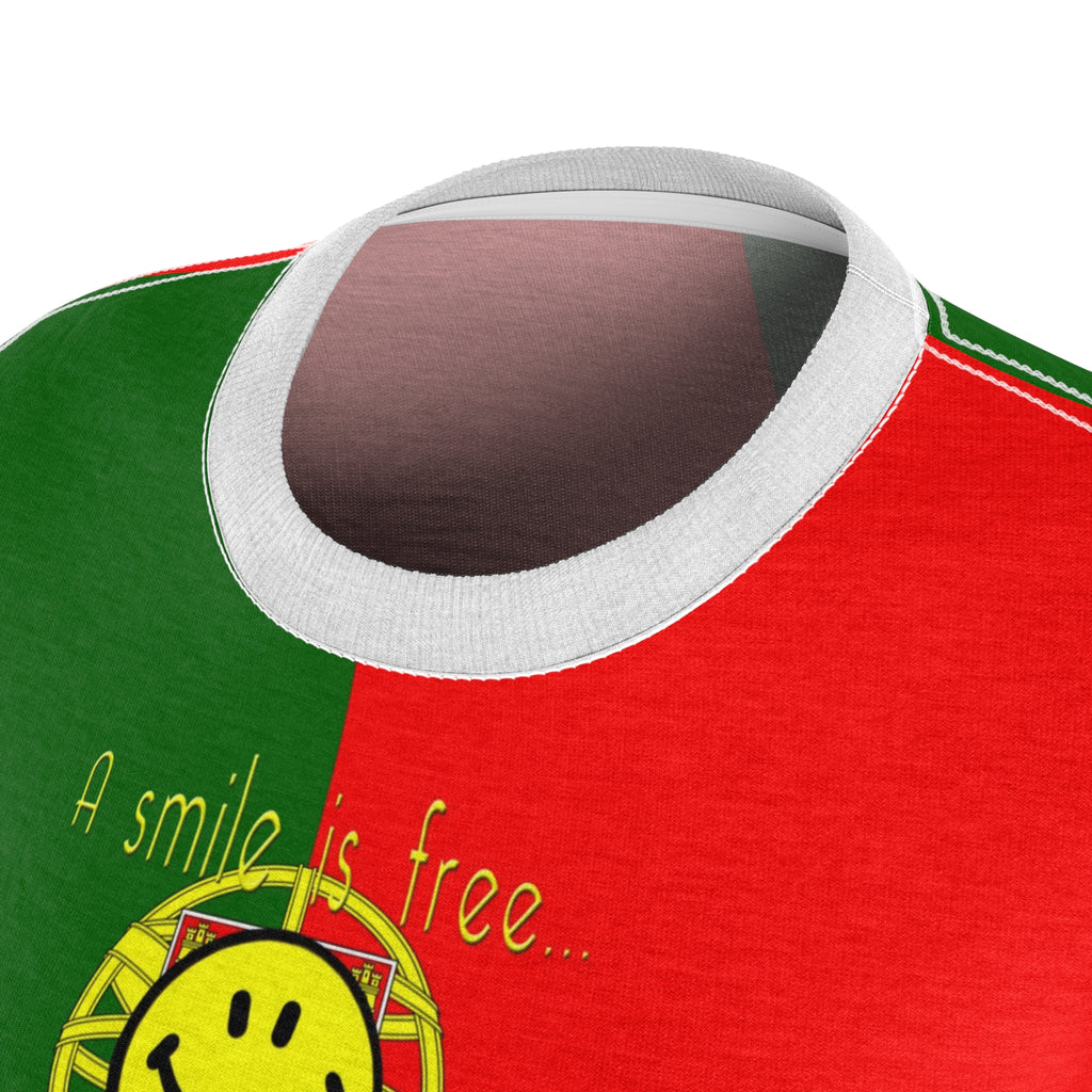 Stylish Women's Cut & Sew Tee - Smile Portugal