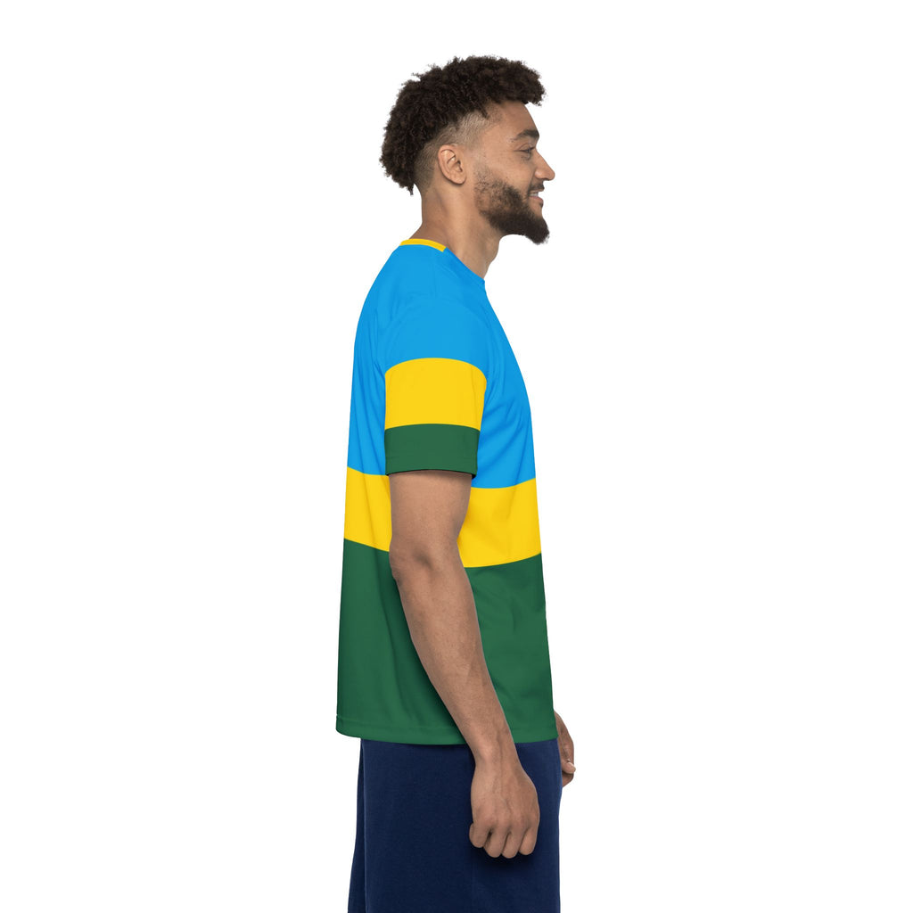 Festive Men's Sports Jersey Smile Rwanda