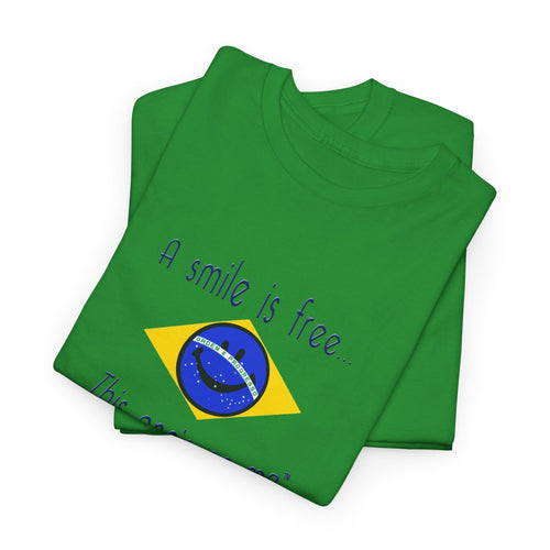 A Smile is Free Tee - Smile Brazil