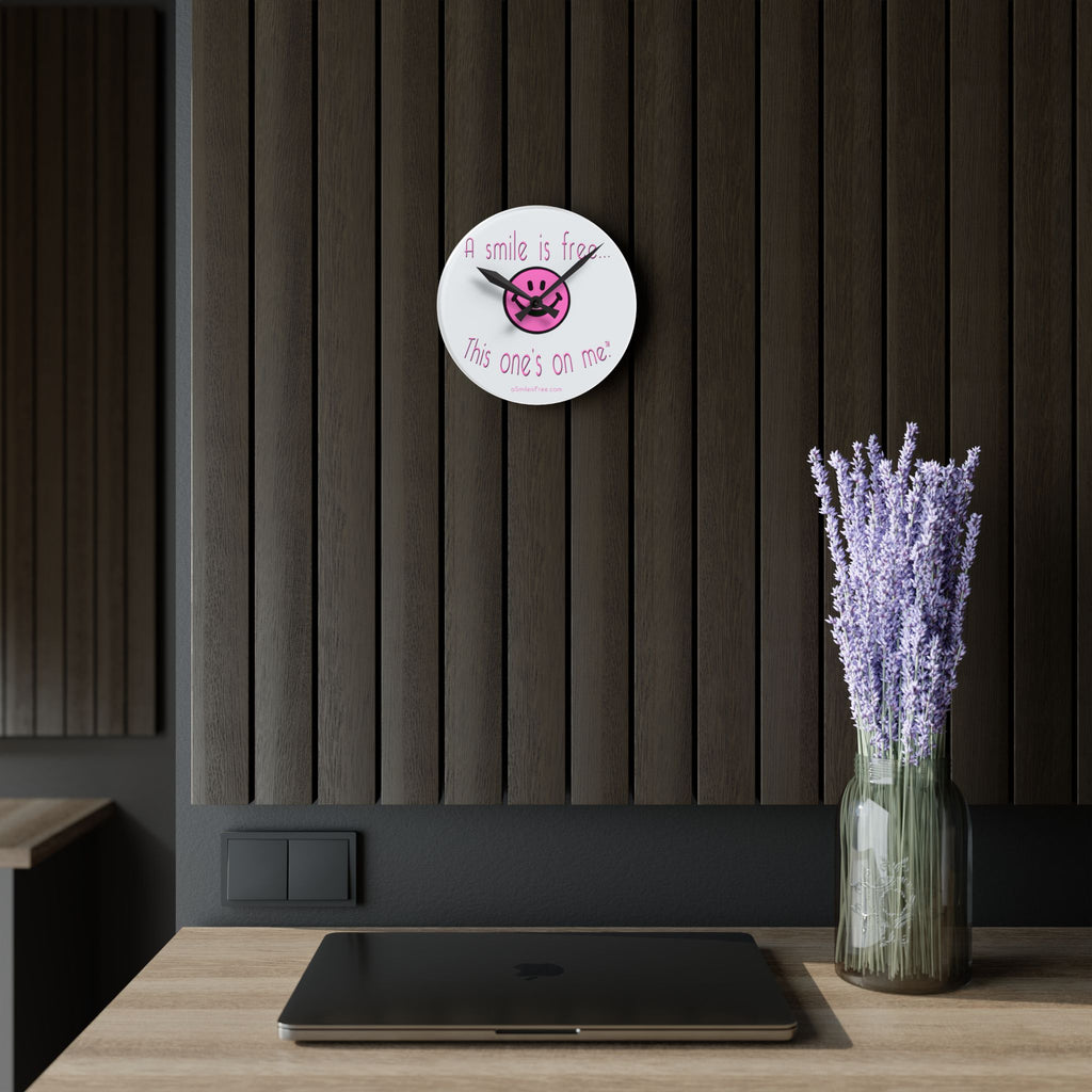 Acrylic Wall Clock PS