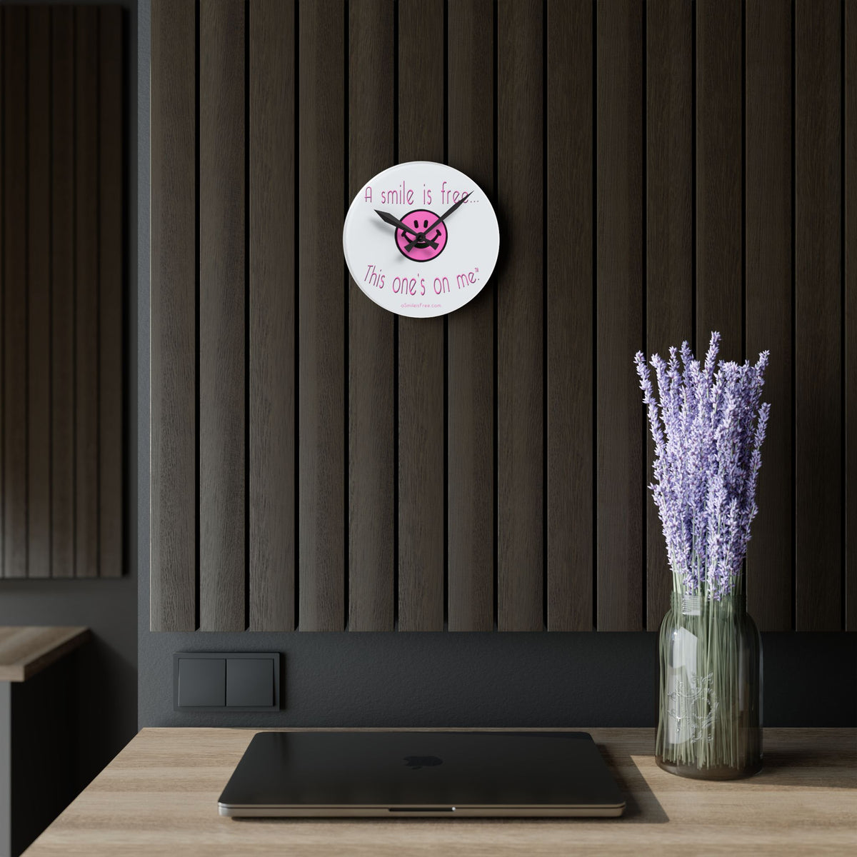 Acrylic Wall Clock PS