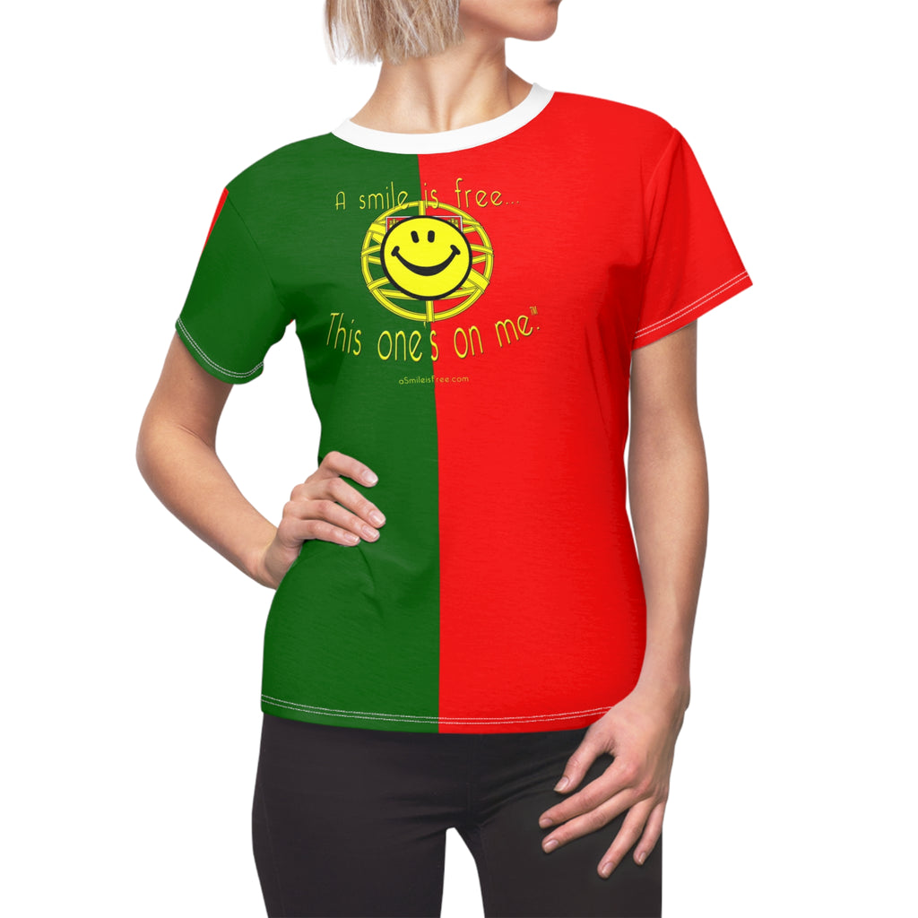 Stylish Women's Cut & Sew Tee - Smile Portugal