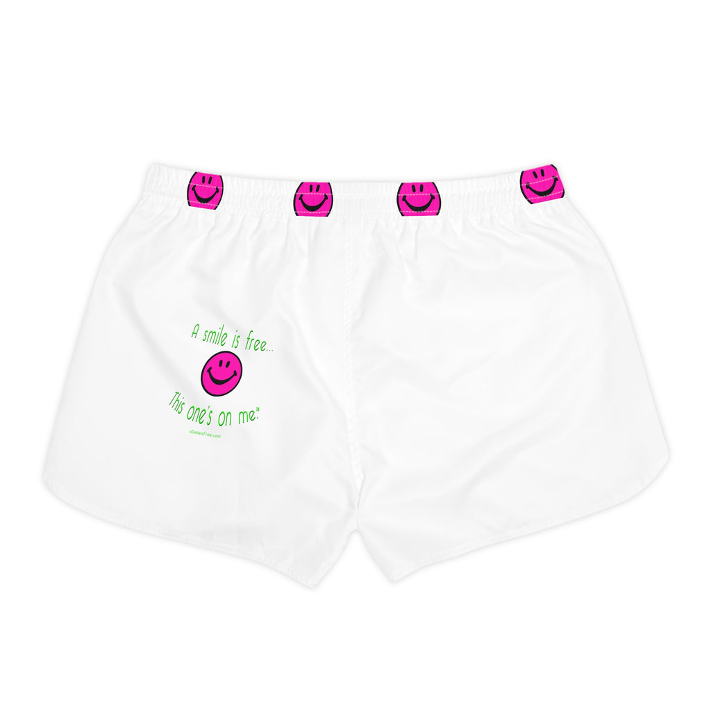 Cheeky Women's Casual Shorts NEONPINKGRNS