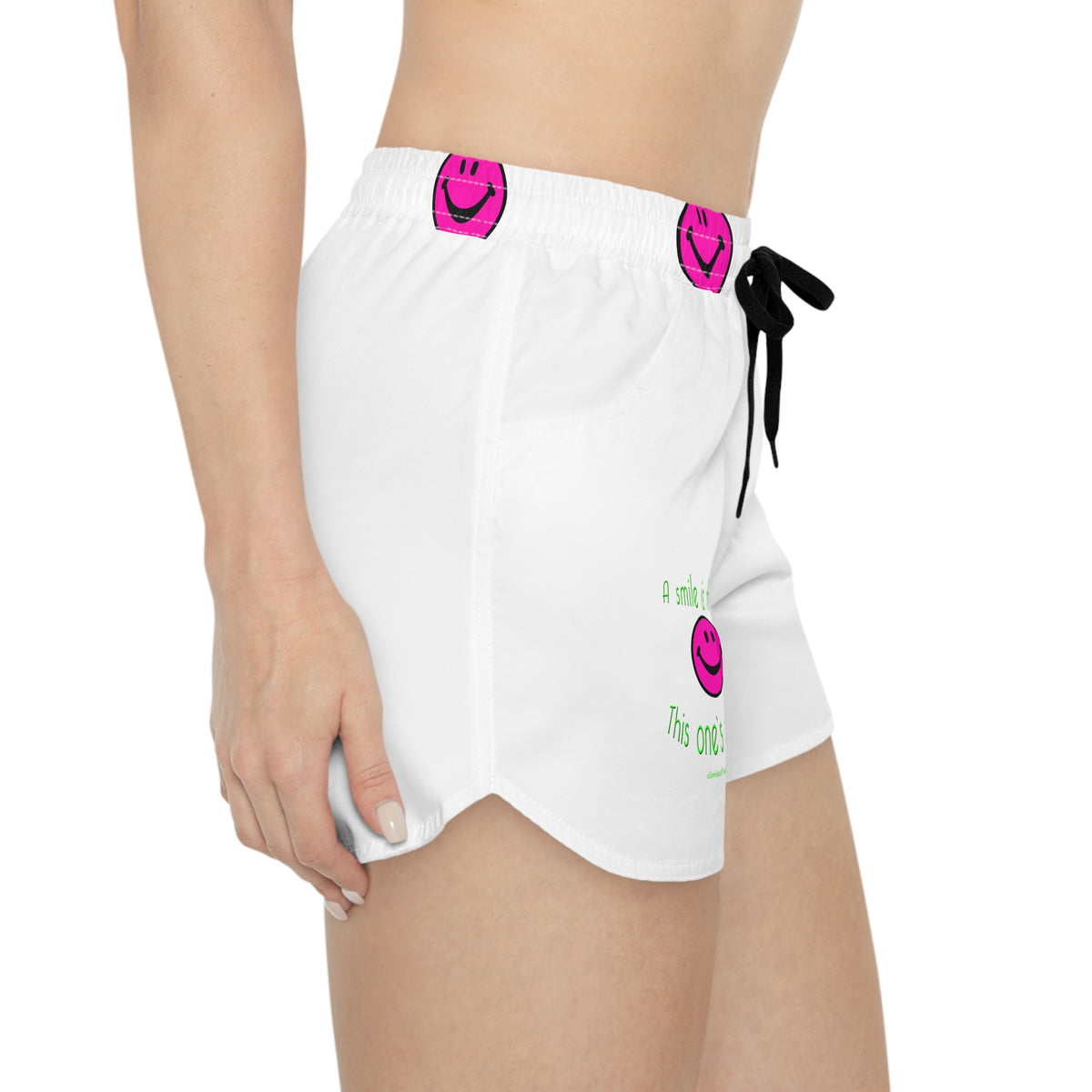 Cheeky Women's Casual Shorts NEONPINKGRNS