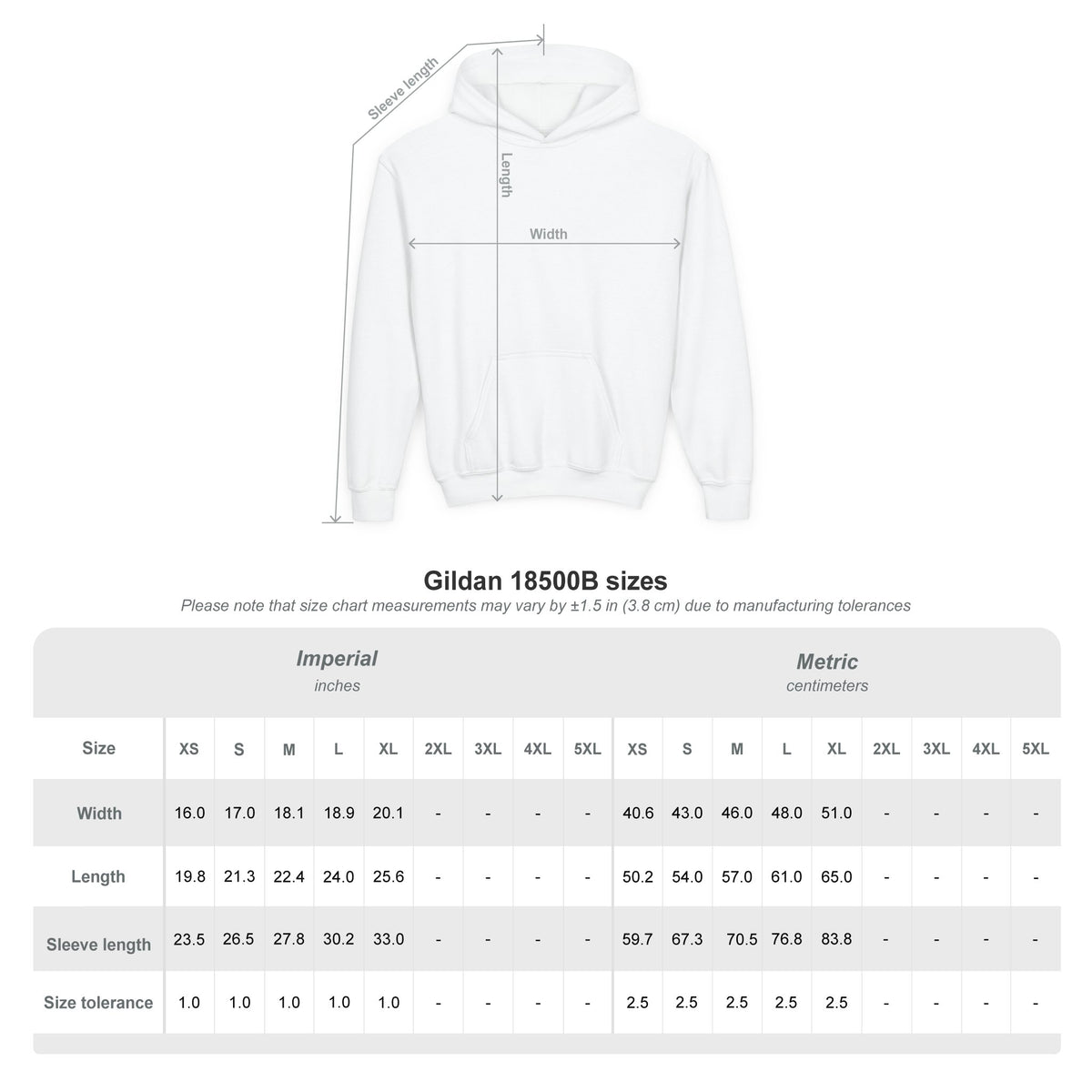 Youth Heavy Blend Hooded Sweatshirt PS