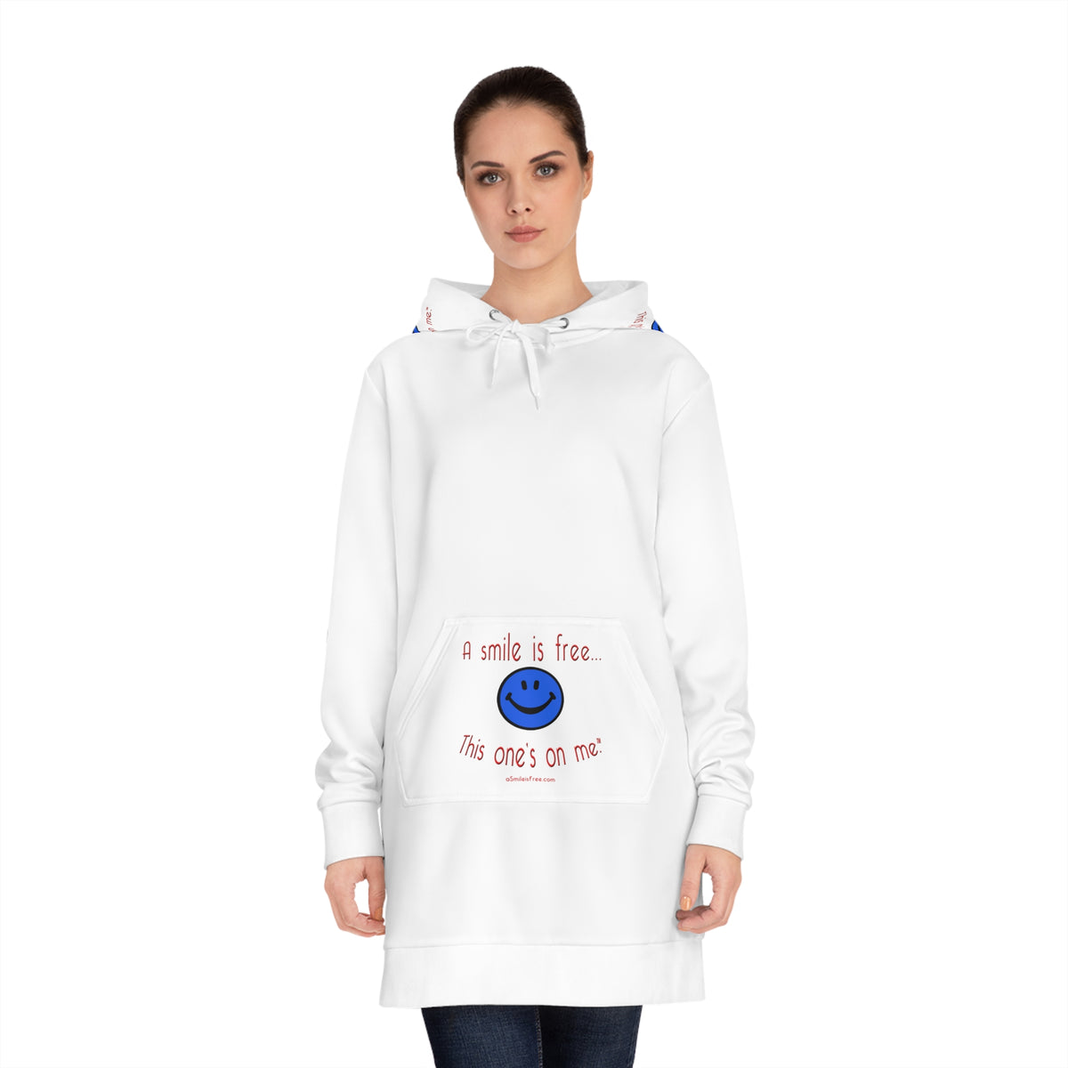 Patriotic Women's Hoodie Dress SABRW