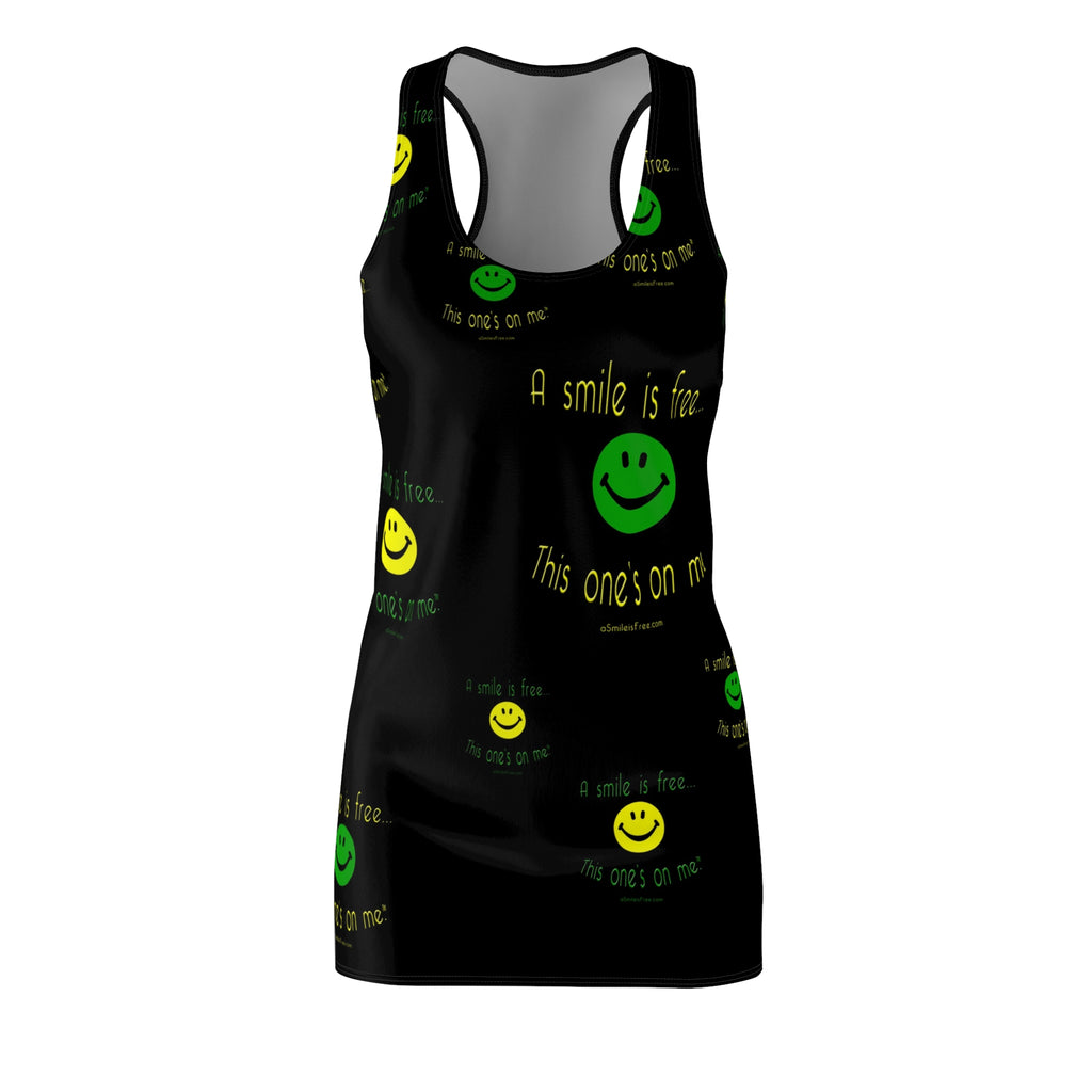 Sporty Women's Cut & Sew Racerback Dress Smile Jamaica Multi