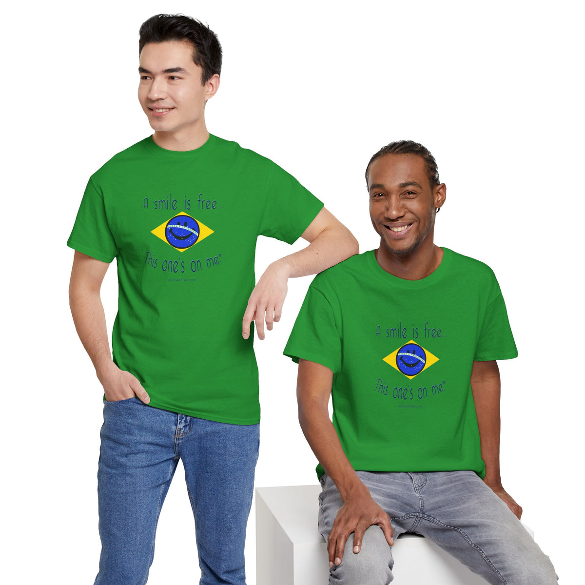 A Smile is Free Tee - Smile Brazil