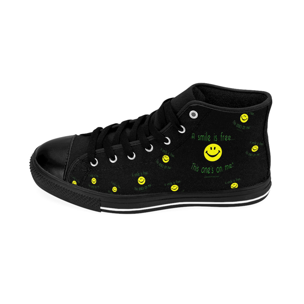 Men's classic sneakers with star print design