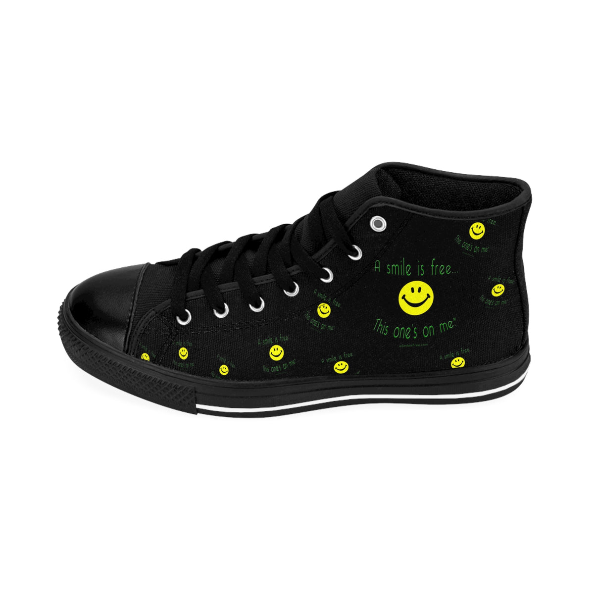 Men's classic sneakers with star print design