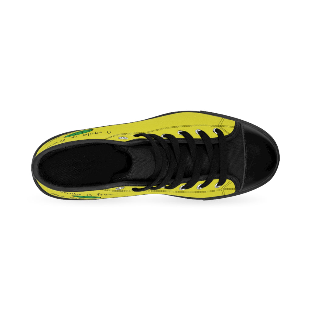 Rubber outsole of men's high top sneakers