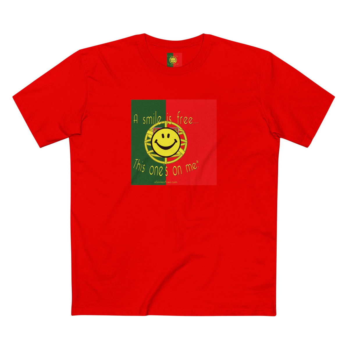 A Smile is Free Tee - Smile Portugal