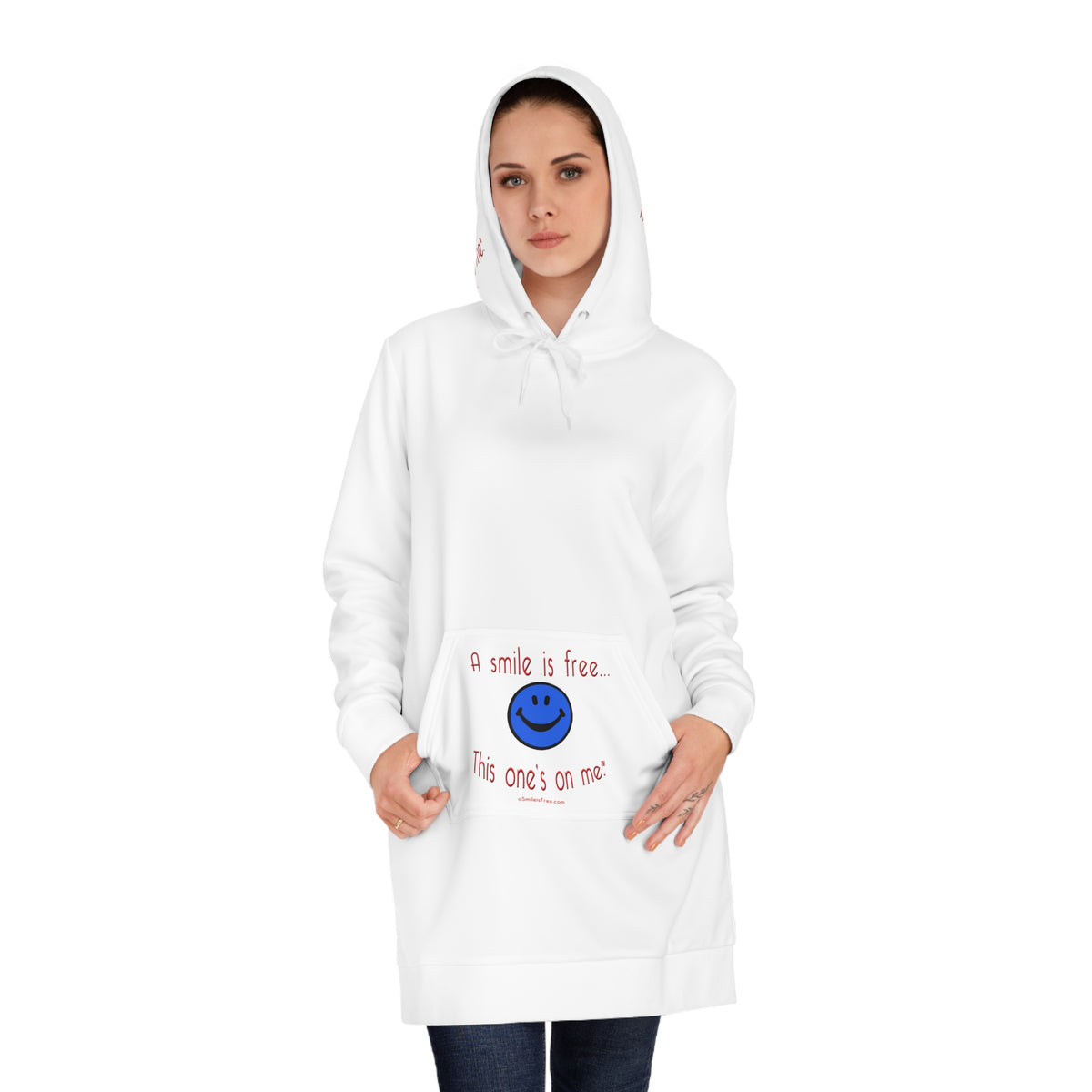 Patriotic Women's Hoodie Dress SABRW