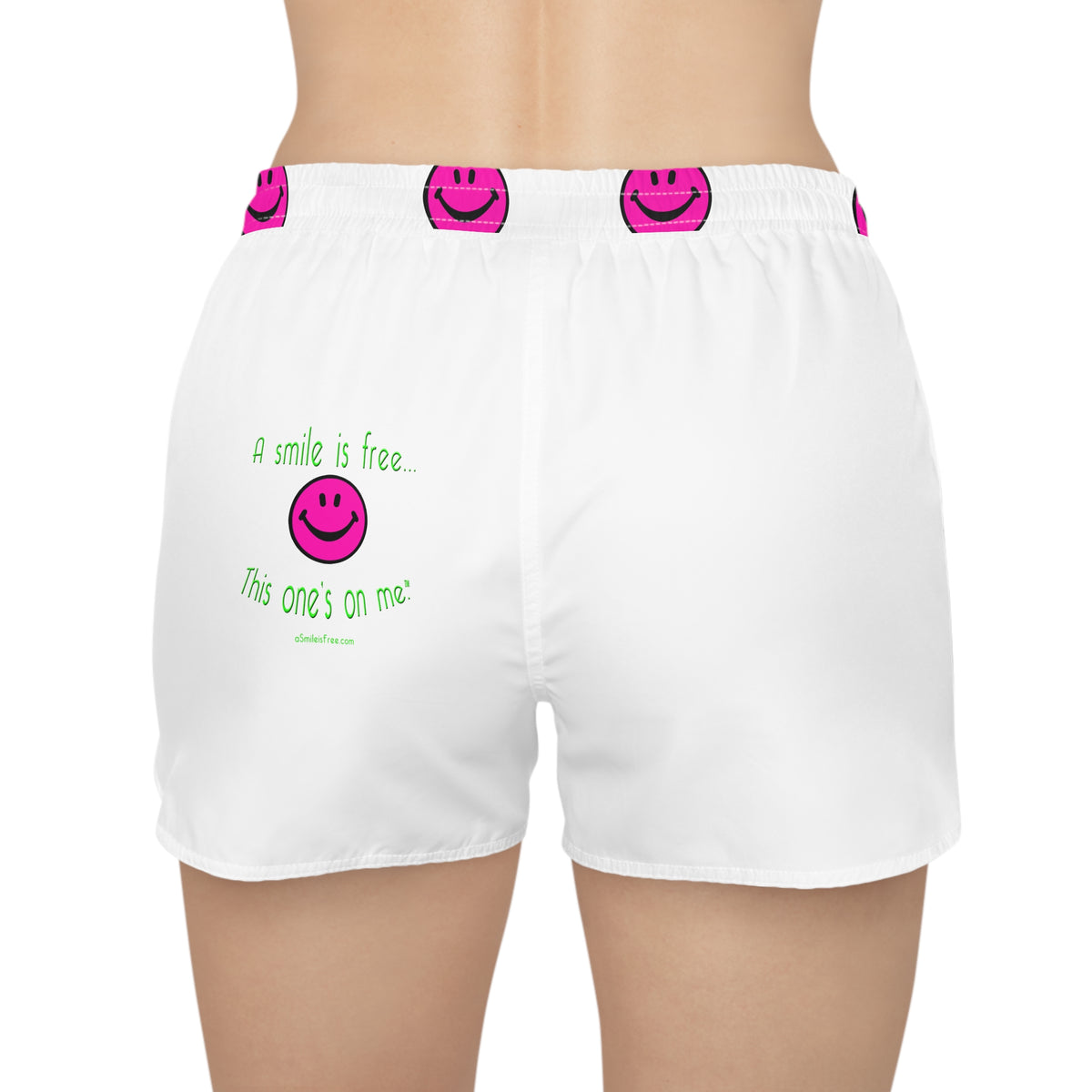 Cheeky Women's Casual Shorts NEONPINKGRNS