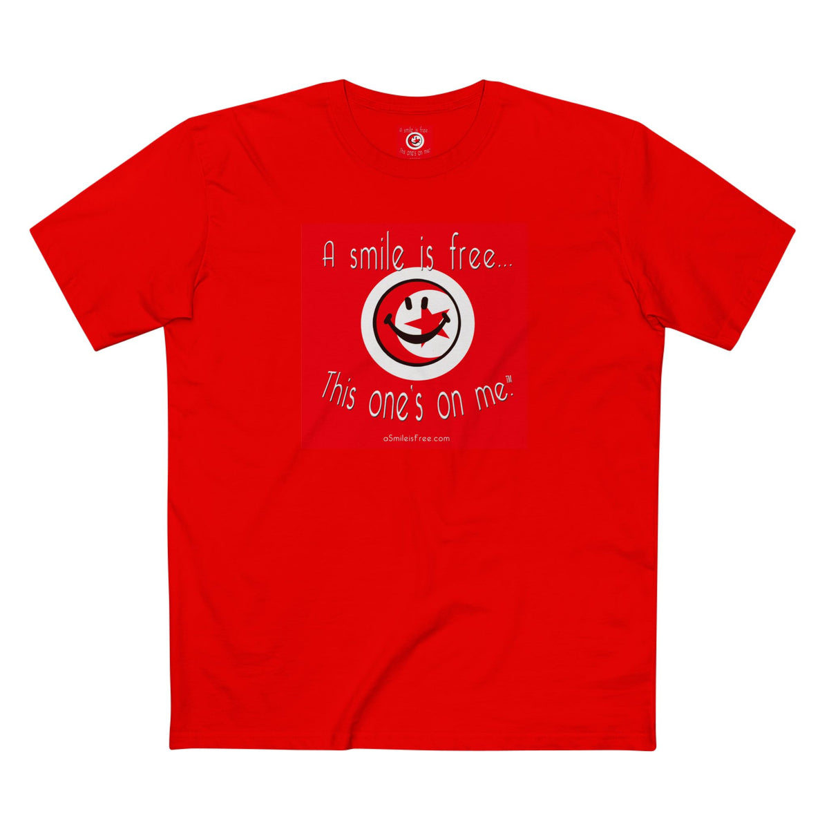 A Smile Is Free Tee - Smile Tunisia