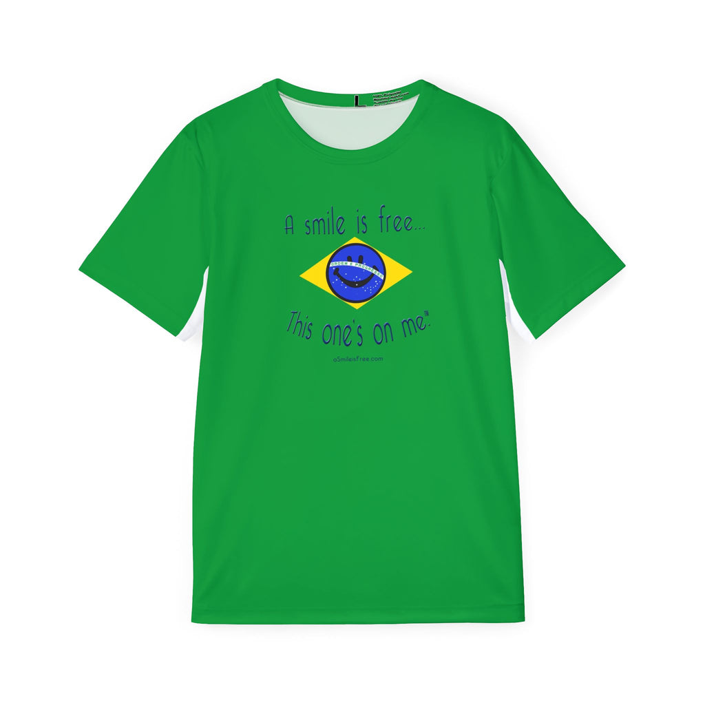 Joga Bonito Men's Sports Jersey Smile Brazil