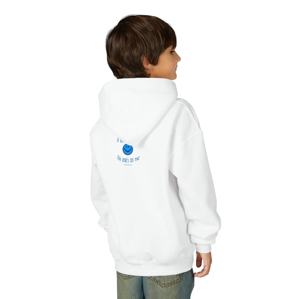 Youth Heavy Blend Hooded Sweatshirt BLS