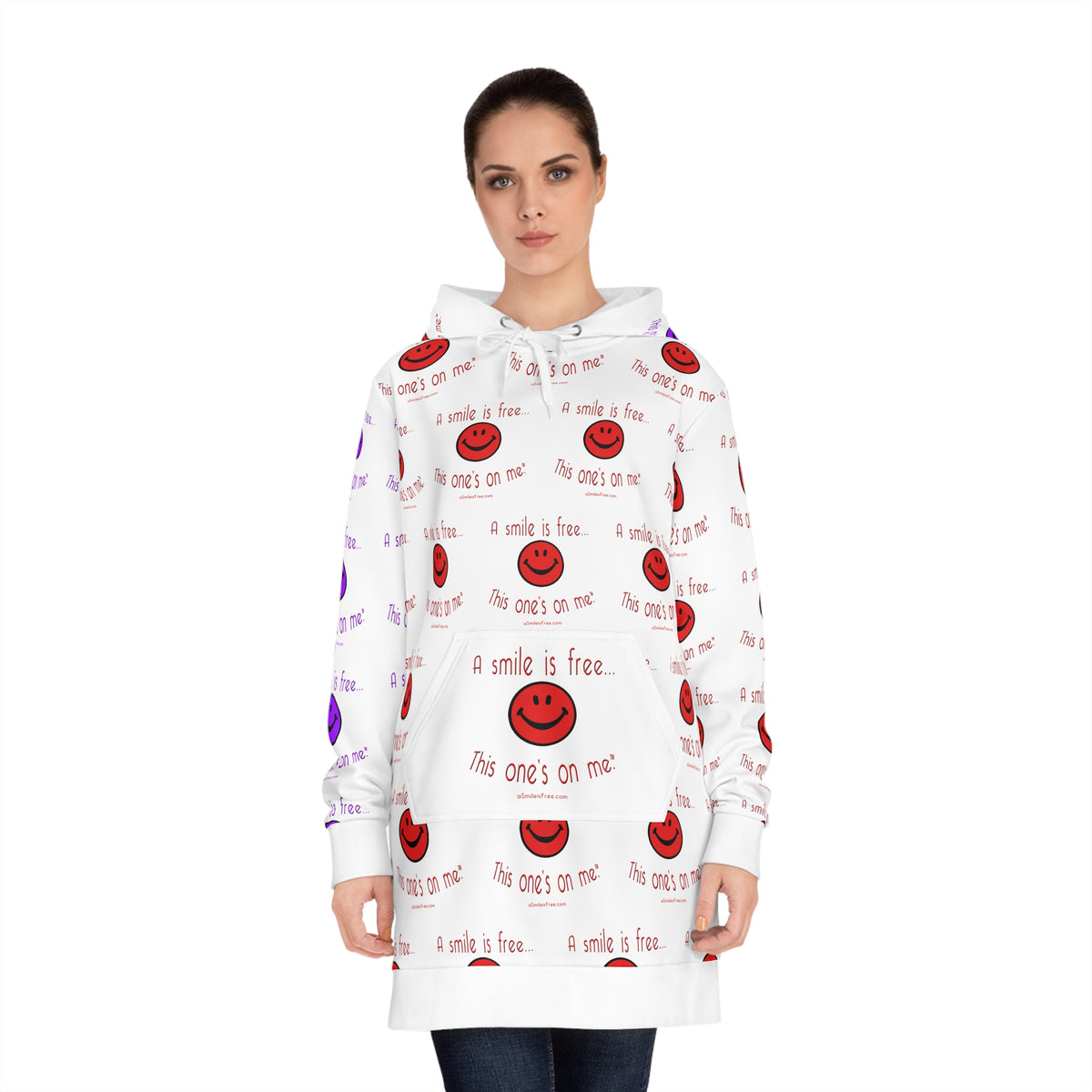 Fun Women's Hoodie Dress RS/PRPLS