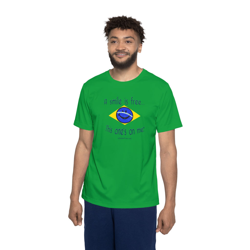Joga Bonito Men's Sports Jersey Smile Brazil