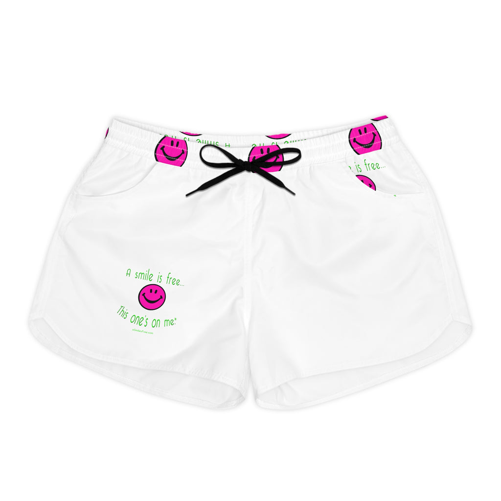 Cheeky Women's Casual Shorts NEONPINKGRNS