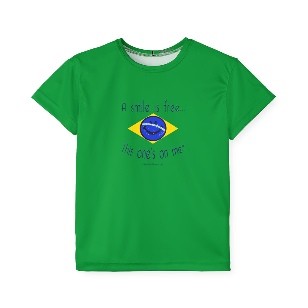 Joga Bonito Kids Sports Jersey - Smile Brazil