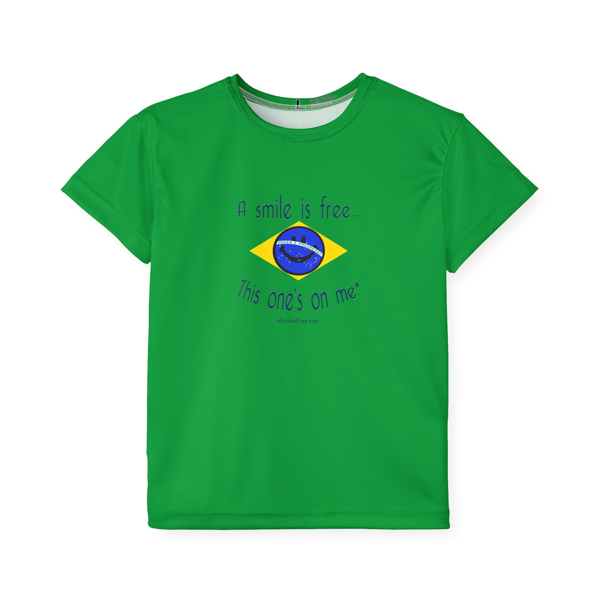 Joga Bonito Kids Sports Jersey - Smile Brazil
