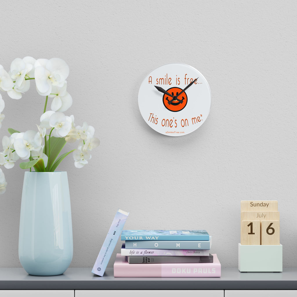 Acrylic Wall Clock PMPKNS