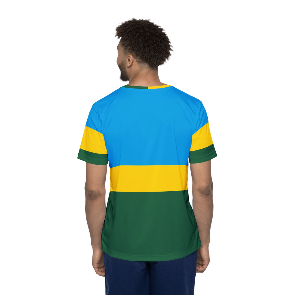 Festive Men's Sports Jersey Smile Rwanda