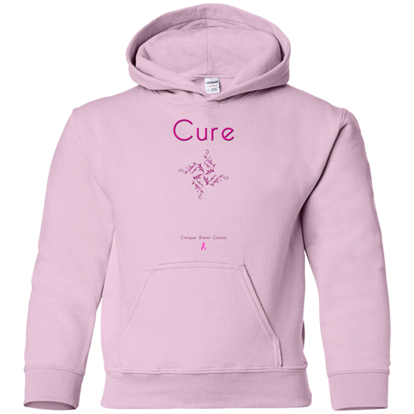 G185B Youth Pullover Hoodie-Cure