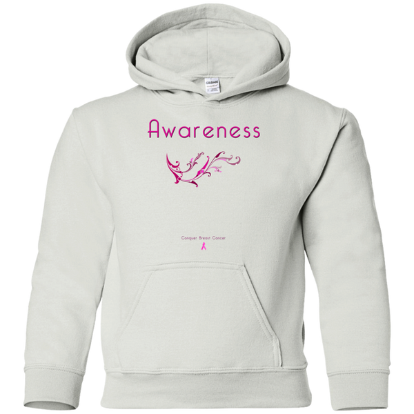 G185B Youth Pullover Hoodie-Awareness