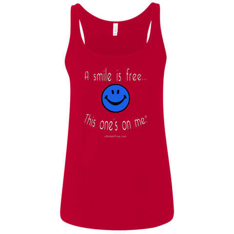 6488 Ladies' Relaxed Jersey Tank Smile America BWR