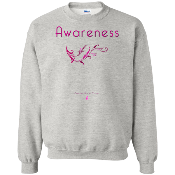 G180 Crewneck Pullover Sweatshirt  8 oz.-Awareness